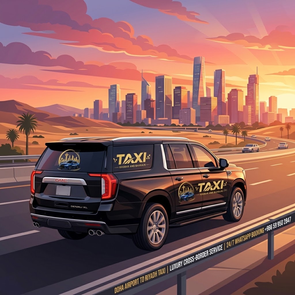Riyadh to Doha Qatar Taxi Service - Executive Cross-Border Chauffeur